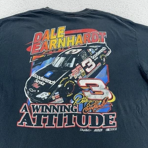 Vintage Dale Earnhardt Shirt Herren 2XL schwarz NASCAR Racing A Winning Attitude 90s - Bild 1 von 11
