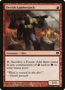 Orcish Lumberjack - 44 C - Duel Decks: Heroes vs. Monsters MTG - Bild 1 von 1