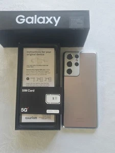 Samsung Galaxy S21 Ultra - 128 GB - Phantom Silver (Verizon) - Zdjęcie 1 z 5