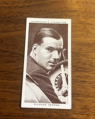 1939 W.A. & A.C. Churchman Kings of Speed #22 Richard Seaman Vintage Racing - Image 1 of 2