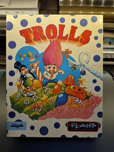 TROLLS + NIGEL MANSELL GAME X COMMODORE AMIGA SU FLOPPY DISK BOX ORIGINALE - Zdjęcie 1 z 21