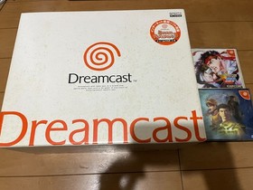 SEGA DreamCast Console (HKT-3000) & Controller with 2 games and BOX and Manual