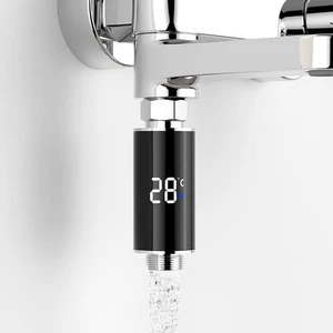 Wasserdichtes digitales Duschthermometer mit LED-Wassertemperaturanzeige - Picture 1 of 12
