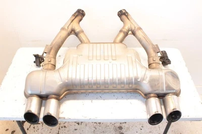 15-17 BMW M3 3.0L Twin Turbo Rear Muffler Assembly 18307850084 - Image 1 of 4