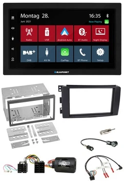 Blaupunkt Lenkrad Bluetooth DAB 2DIN USB Autoradio für Smart ForFour 2004-2006 - Bild 1 von 4