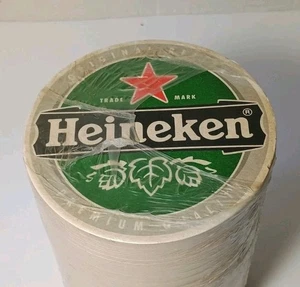 Heineken Bieruntersetzer 4 Zoll rund 2000er Hülle mit Untersetzern - Bild 1 von 5