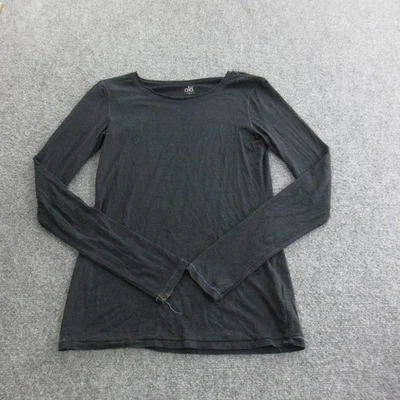 Alo Yoga Shirt Womens Small Black Long Sleeve Bamboo Lyocell Blend Athleisure - Image 1 of 4