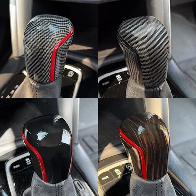 For Toyota Corolla 2019-2024 Carbon Fiber Style Car Gear Shift Knob Cover Trim - Image 1 of 4