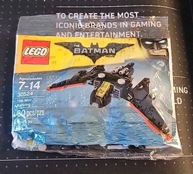 LEGO The LEGO Batman Movie: The Mini Batwing (30524), 80 Pcs