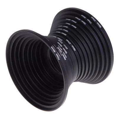 DSLR Camera Lens Filter Adapter Ring Aluminum Alloy 37-82mm 18pcs lightweight - Image 1 of 4