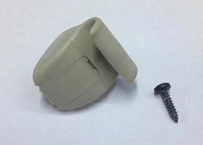 2001 - 2006 Ford Escape Beige Sun Visor Clip Retainer OEM 5L8Z-7804132-AAB SC1 - Image 1 of 3