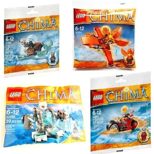 LEGO Chima 30264 Frax 30266 Sykor 30256 Iceklaw 30265 Worriz Minifigure Polybags - Picture 1 of 1