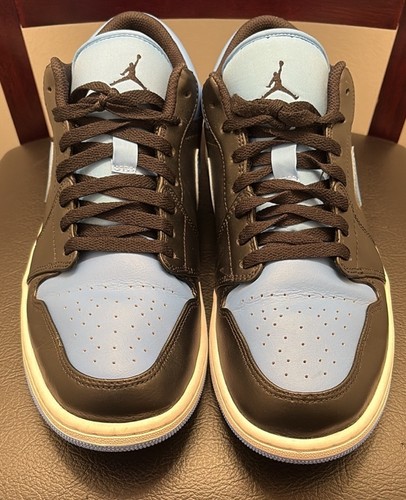 Size 12 Nike Air Jordan 1 Low University Blue Sneakers