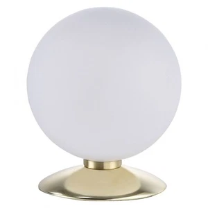 Lámpara De Mesa LED Regulable De Vidrio Para Dormitorio En Latón 17,5 Cm 3 W - Imagen 1 de 5