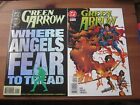 Green Arrow #100 & #101 Oct 1995 DC - Foil cover - Death of Oliver Queen    ZCO3