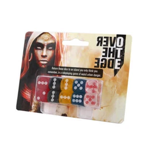 Over the Edge Role Playing Game Dice Gaming Accessories Game-Specific Dice Set - Picture 1 of 1