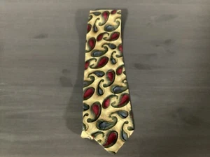 Jerry Garcia Limited Edition Original Necktie - The Blue Iceberg Red/Gold/Green - Picture 1 of 2