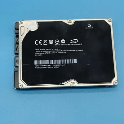 Hitachi HTS543232L9SA0 MLC:DA2834 120GB 2.5" SATA Hard Drive 0A72030 DA2357B NT* - Image 1 of 2