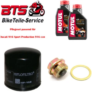 Satz 2L Öl, Filter, Ablassschraube passend für Ducati 916 Sport Production 91 18 - Bild 1 von 1