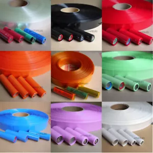 2-10M 18650 18500 Battery Wrap 29.5MM Wide Φ18.5MM Dia. PVC Heat Shrink Tubing - Picture 1 of 13