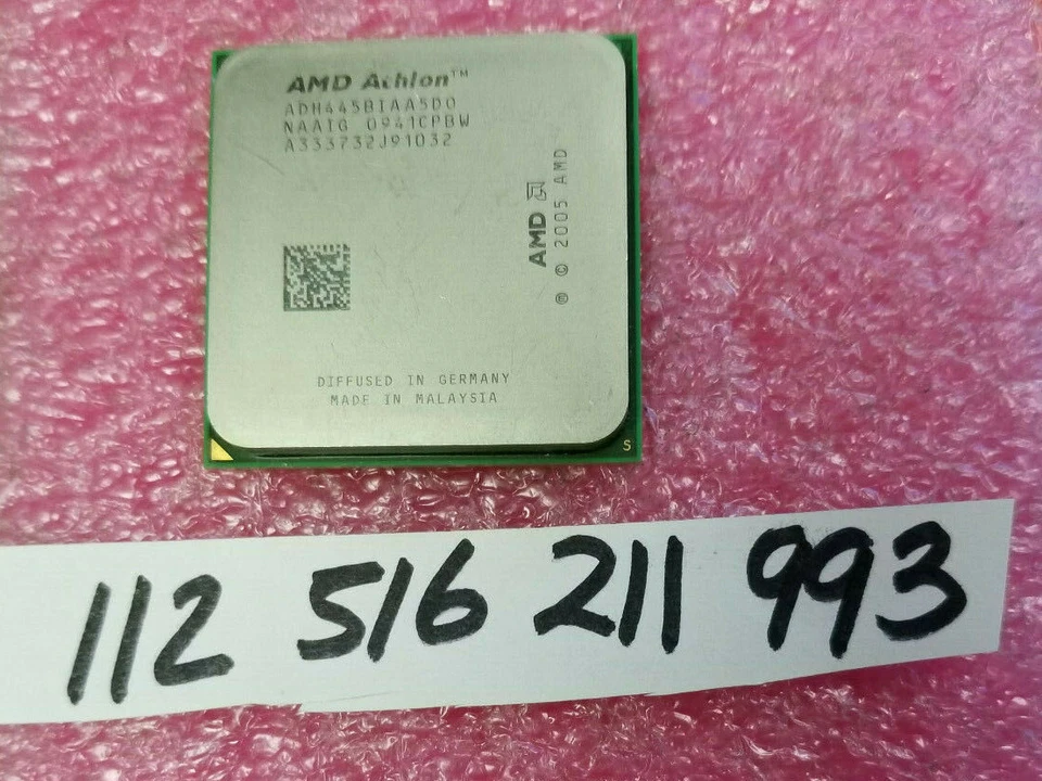 AMD ADH445BIAA5DO Athlon X2 4450B 2.30GHz/1MB Socket AM2 CPU Processor  - Image 1 of 1