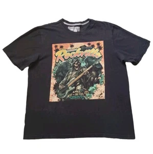 Rockville Festival T Shirt Men XL Black Ozzy Osbourne Foo Fighters Godsmack 2018 - Picture 1 of 16