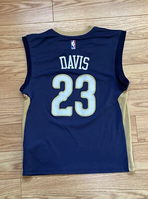 Camiseta Adidas NBA Juvenil New Orleans Pelicans Anthony Davis #23 Talla S Foto 1 de 4