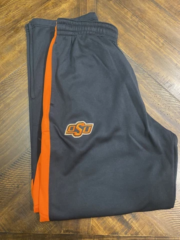 Men’s Nike Elite Oklahoma State Sweat Pants Size Large Cover