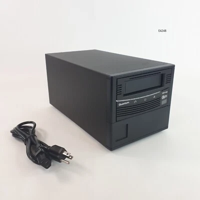 Vintage Quantum SDLT 600 External Tape Drive TR-S34BX-EY 70-85341-15 E4248 - Image 1 of 4