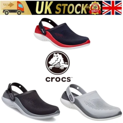 Crocs Adults Mens Womens LiteRide 360 Cushioned Slip On Clogs 2025 NEW-UK - Image 1 of 2
