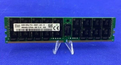 HMAA8GL7CPR4N-WM HYNIX 64GB (1x64GB) 4DRX4 PC4-2933Y DDR4 MEMORY - Image 1 of 2