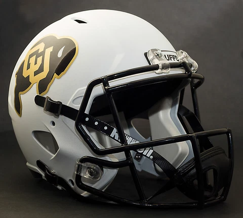 COLORADO BUFFALOES NCAA Riddell SPEED Full Size Authentic Football Helmet Cover