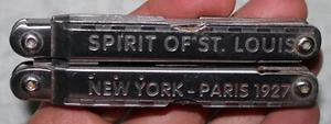 VTGE RARE SPIRIT OF ST LOUIS NEW YORK PARIS PILOT MULTI TOOL LIKE LEATHERMAN - Picture 1 of 4