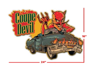 Fearsome Weirdos Haunted Heaps Vintage Styled Metal Signs - Monsters Cars - Picture 1 of 7