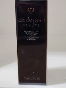 $130 Clé de Peau Beauté Radiant Fluid Foundation Matte SPF 20 B60 Deep Tan Beige - Picture 1 of 2