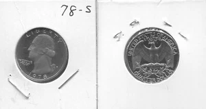 1978-S PROOF WASHINGTON QUARTER (V843) FROSTY COIN - Picture 1 of 1