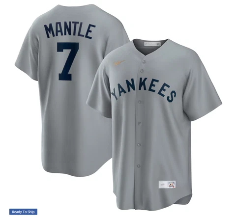 Men's "Mickey Mantle" #7 "New York Yankees" Stitched Jersey Cover