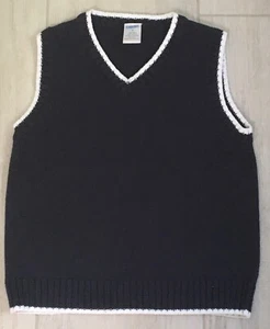 Gymboree Navy Boys Sweater Vest Size 4 Preppy Church Wedding Portrait Party - Picture 1 of 3