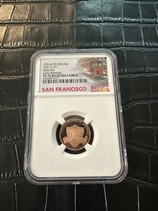 2021-S 1c NGC PF70 RD Proof Lincoln Cent Ultra Cameo 6252847-071 - Imagen 1 de 2