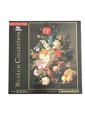 Музейная коллекция Clementoni чаша с цветами Van Dael 1000 шт. 27 x 19 новая - Изображение 1 из 2