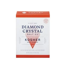 Diamond Crystal Kosher Salt Flakes - Full Flavor, No Additives and Less...  - Picture 1 of 9