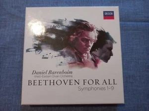 Beethoven - Symphonies 1-9 Daniel Barenboim Box 5 CD Deutsche Gramm Digipack Ed - Picture 1 of 3