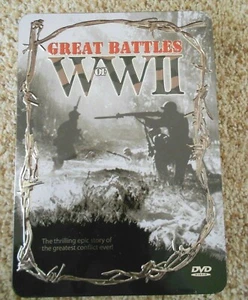 GREAT BATTLES OF WWII 3 DVD BOX SET 2004 Used - Imagen 1 de 3