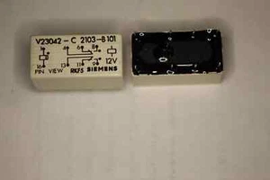 Przekaźnik PCB V23042-C2101-B201 12V, 2 zmieniarki, - Zdjęcie 1 z 2