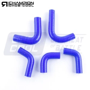 Blue For 1993-2000 Subaru WRX/STi Silicone Water Pump Oil Cooler Coolant Hose - Bild 1 von 7