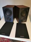 MISSION LX-1 Bookshelf speakers in Walnut , Used, fully working & in VGC