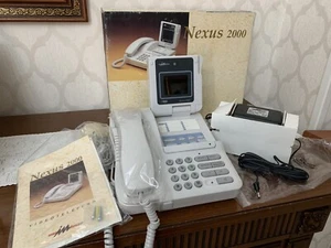 VINTAGE VIDEOTELEFONO TELEFONO SIP INSIP NEXUS 2000 ANNI 90 NUOVO BOX No Telecom - Photo 1/10