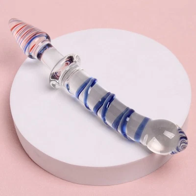 Стеклянный массажер Dildo Anal Butt Plug для простаты мастурбации сексуальные игрушки для женщин мужчин - Изображение 1 из 4