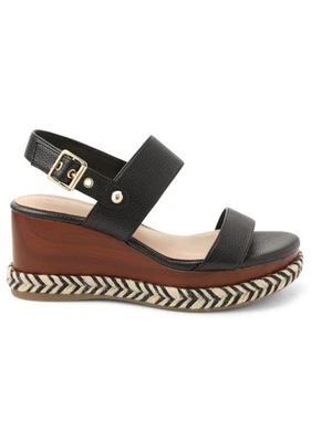 Sandalia BCBGENERATION Mujer Negra 1-1/2" Plataforma Allia Slingback 7.5 M Foto 1 de 4