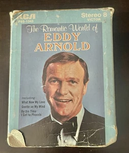 CASE ONLY -Romantic World Of Eddy Arnold Eight 8 Track Collectible Original - Picture 1 of 8